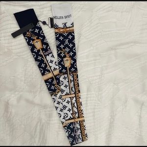 LOUIS VUITTON SILK BANDEAU / SCARF